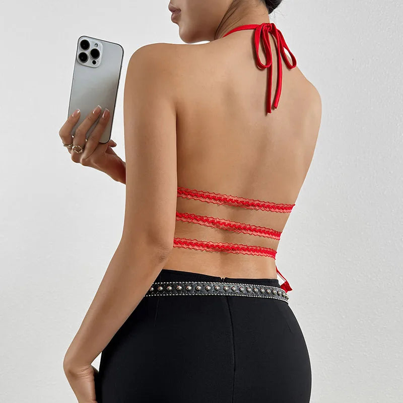 Top de Encaje